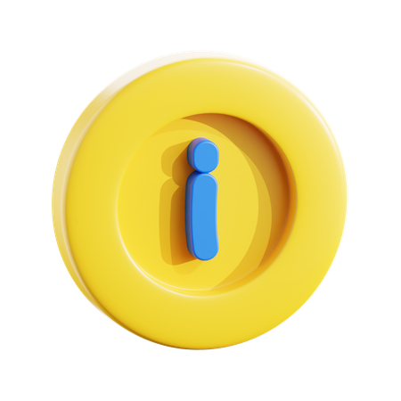 Information  3D Icon