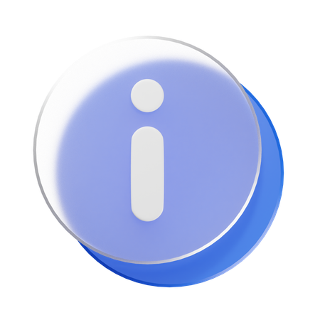 Information  3D Icon