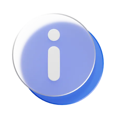 Information  3D Icon