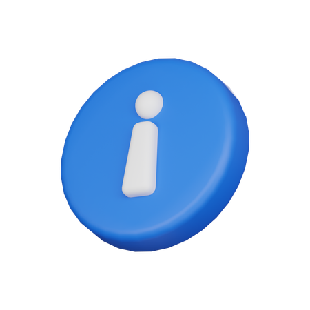 Information  3D Icon