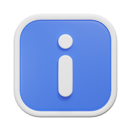 Information  3D Icon