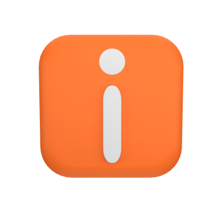 Information  3D Icon