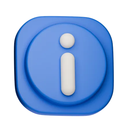 Information  3D Icon