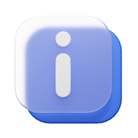 Information  3D Icon