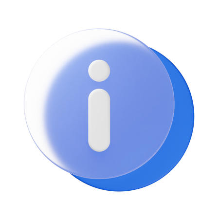 Information  3D Icon