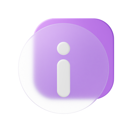 Information  3D Icon