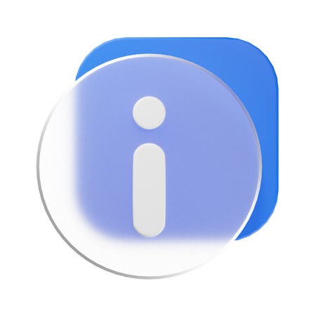 Information  3D Icon