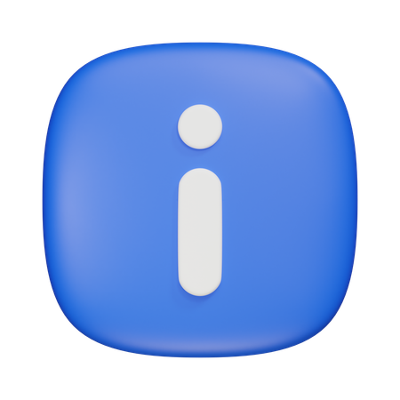 Information  3D Icon