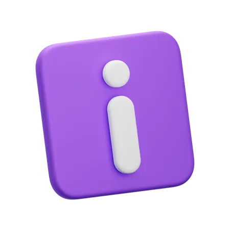 Information  3D Icon