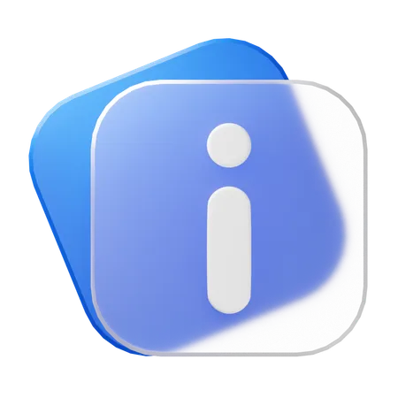 Information  3D Icon