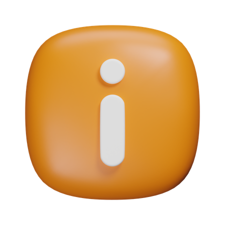 Information  3D Icon