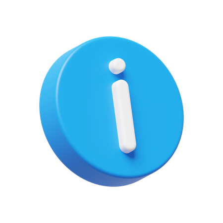 Information  3D Icon