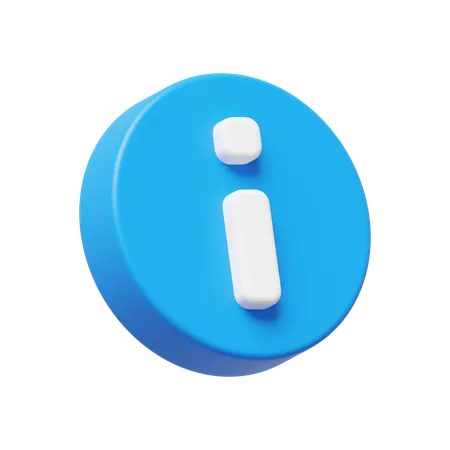 Information  3D Icon