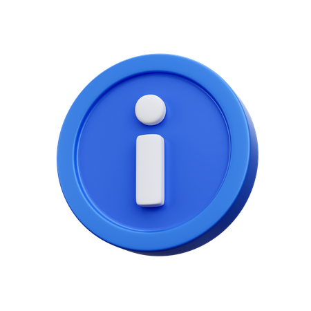 Information  3D Icon