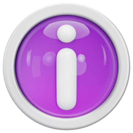 Information  3D Icon