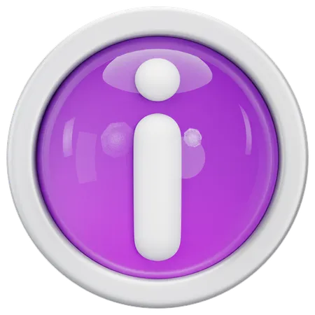 Information  3D Icon