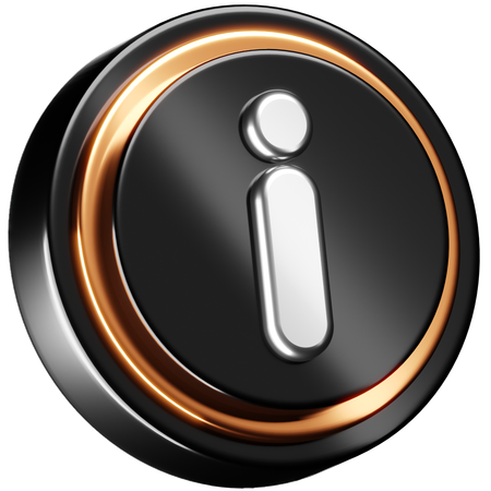 Information  3D Icon