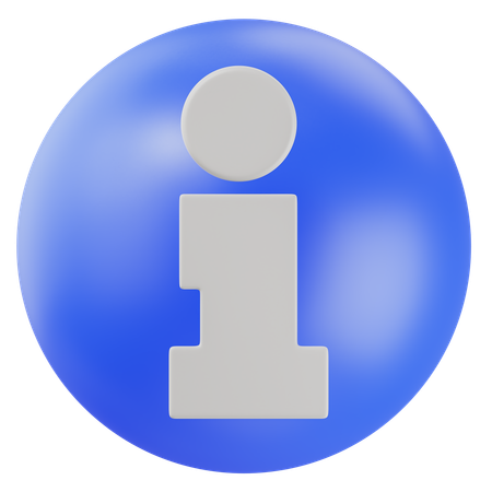 Information  3D Icon