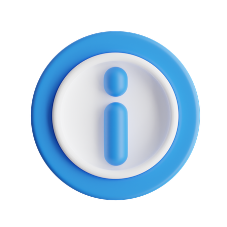 Information  3D Icon