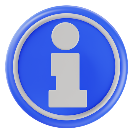 Information  3D Icon