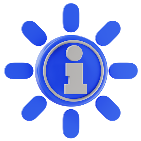 Information  3D Icon