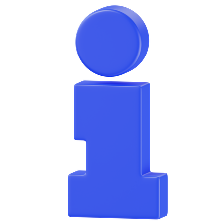 Information  3D Icon