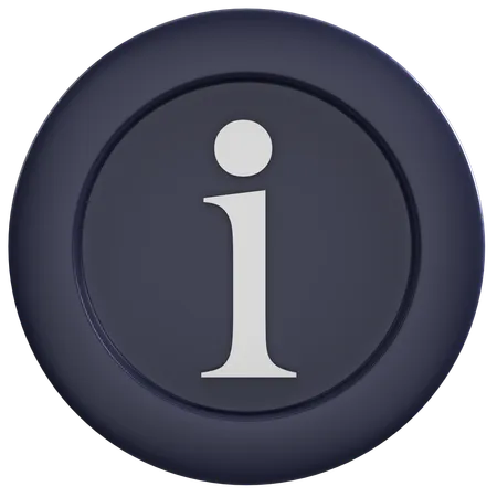 Information  3D Icon