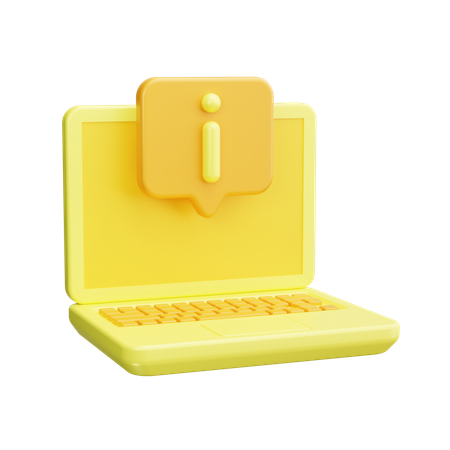 Information  3D Icon