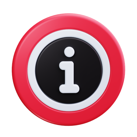 Information  3D Icon