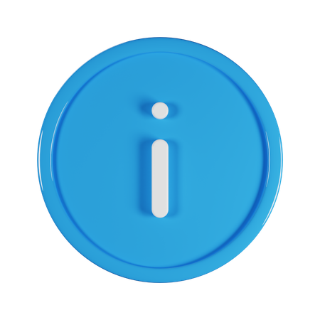 Information  3D Icon