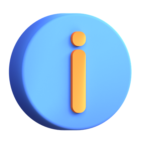 Information  3D Icon