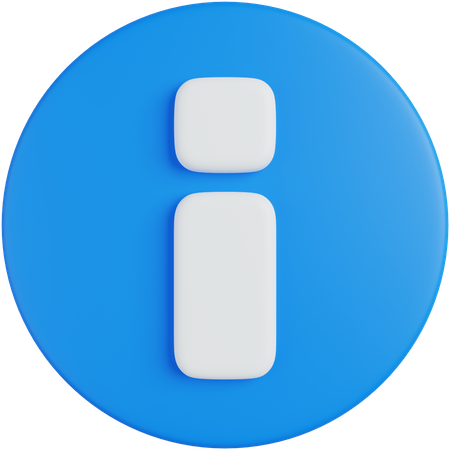 Information  3D Icon