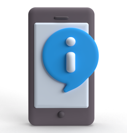 Information  3D Icon