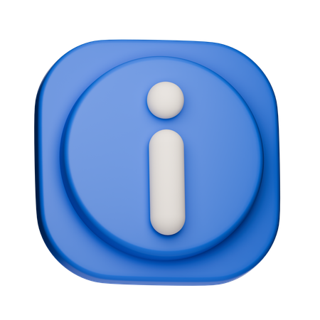 Information  3D Icon
