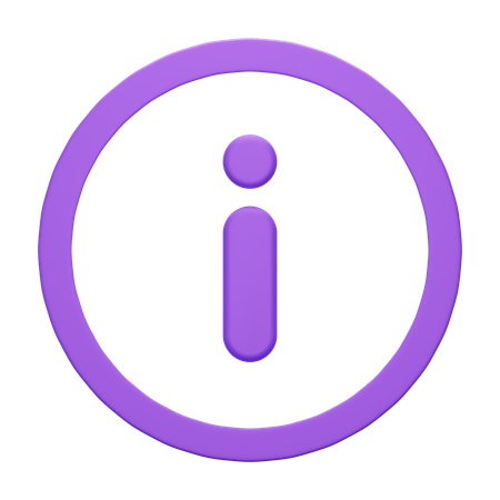 Information  3D Icon