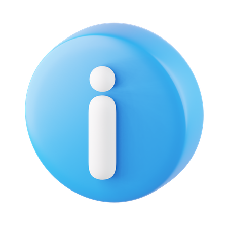 Information  3D Icon