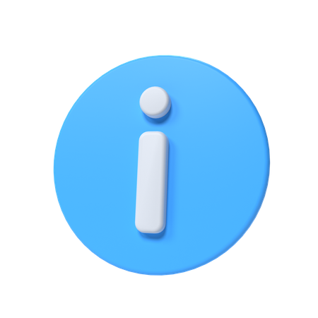 Information  3D Icon