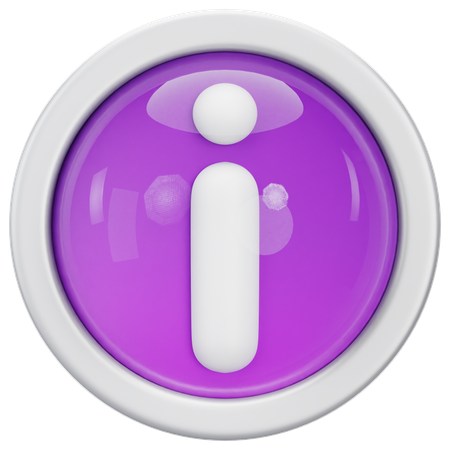 Information  3D Icon