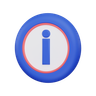 3d information logo