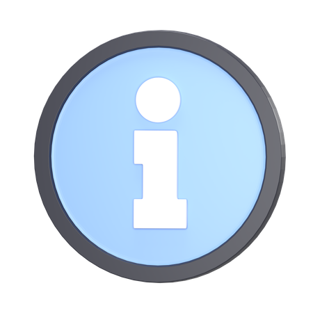 Information  3D Icon