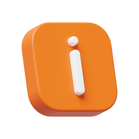 Information  3D Icon