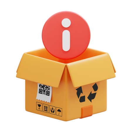 Information Box  3D Icon