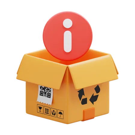 Information Box  3D Icon