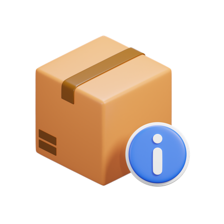 Information Box  3D Icon