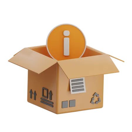 Information Box  3D Icon