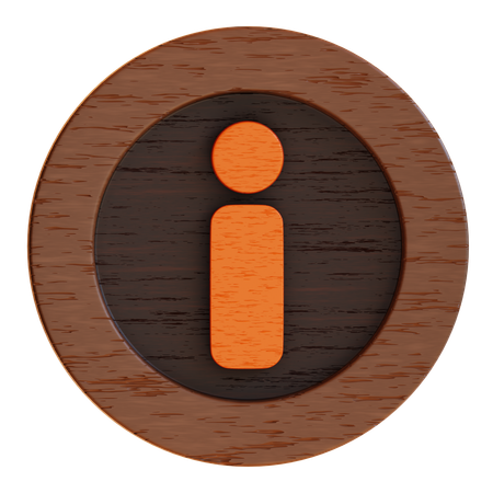 Information Button  3D Icon