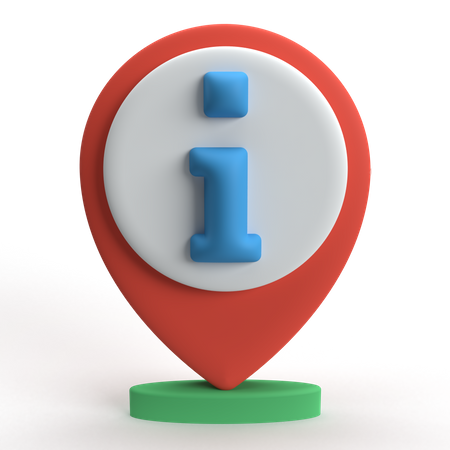 Informations cartographiques  3D Icon