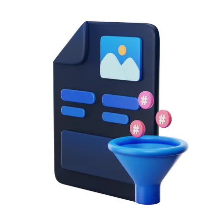 Information Finder  3D Icon