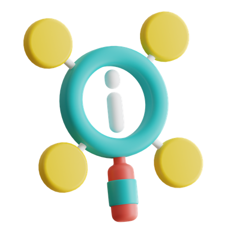 Information Gathering 3D Icon