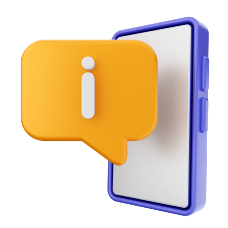 Service d'assistance d'information  3D Icon